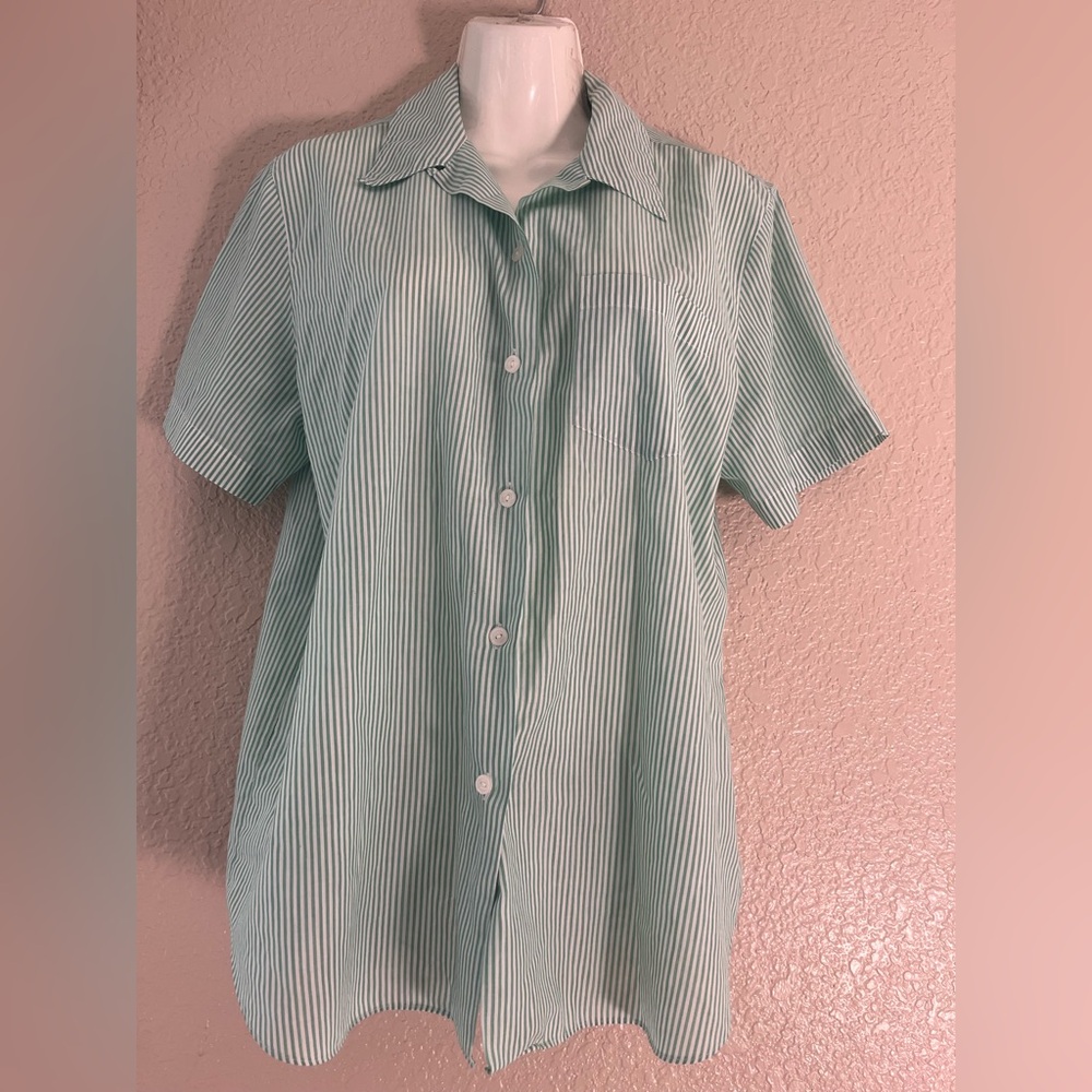 Joules Men's Mint Striped Button Down Shirt